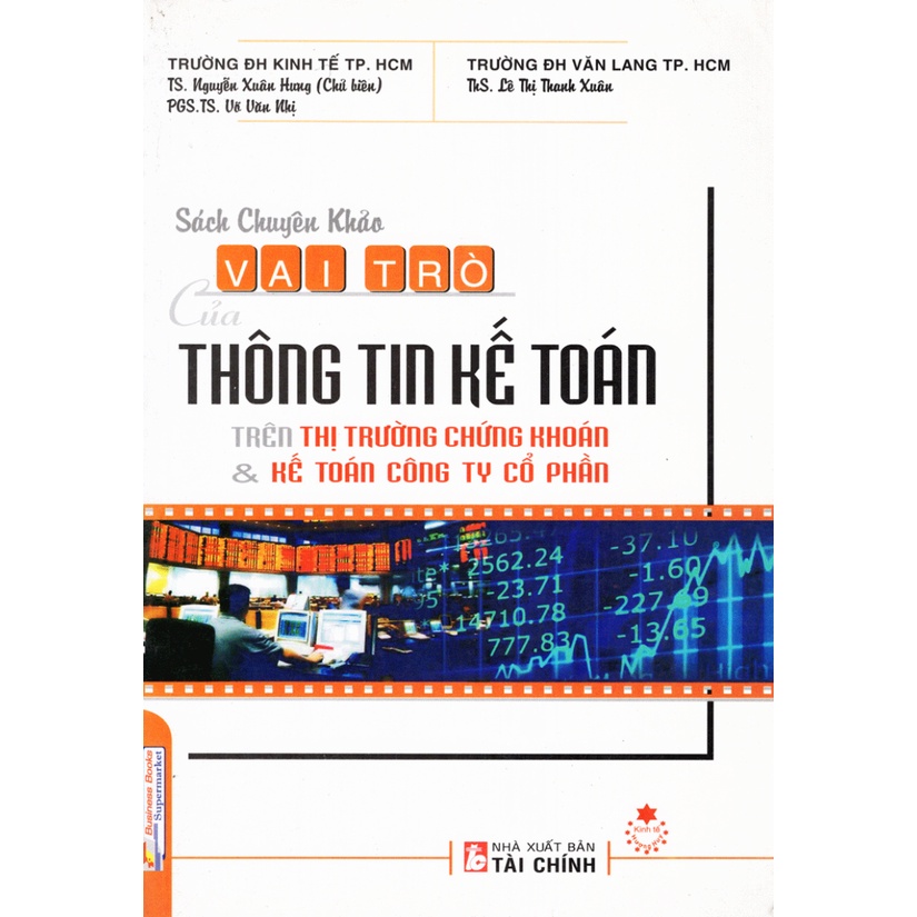 Sách - Vai Trò Của Thông Tin Kế Toán Trên Thị Trường Chứng Khoán Và Kế Toán Công Ty Cổ Phần