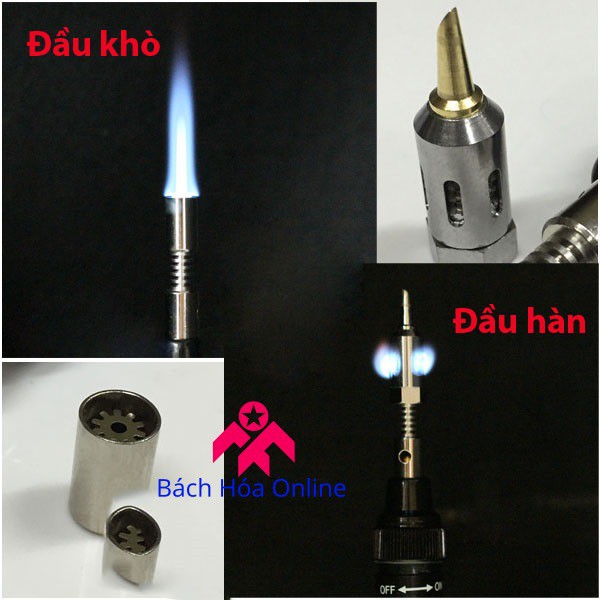 Bút khò, mỏ hàn thiếc bằng GASv1