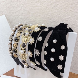 Cài Tóc Bờm Tóc Đính Đá Hàn Quốc