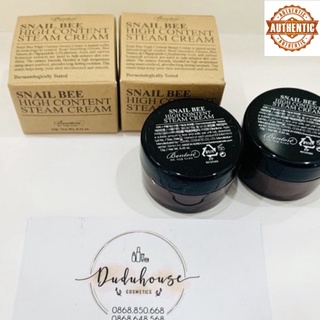 [AUTH] ( MINISIZE 15g) Kem Dưỡng Phục Hồi Da Benton Snail Bee High Content Steam Cream