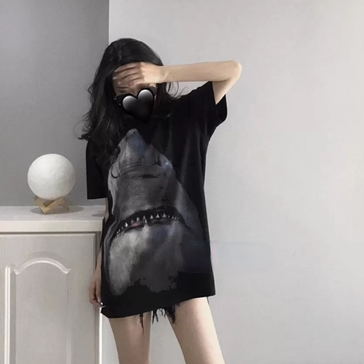 Áo Thun Tay Ngắn In Chữ Givenchy! Thời Trang Mới