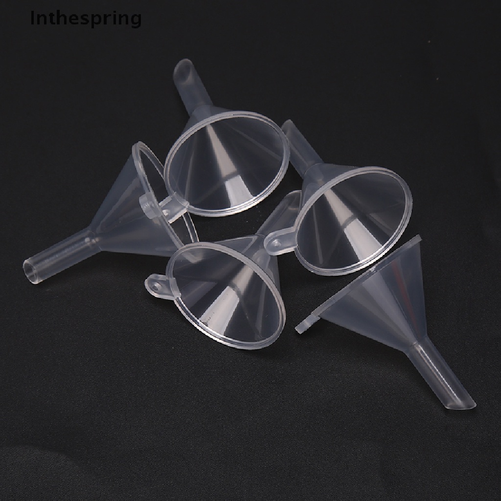 Bộ 5 Phễu Nhựa mini Dùng Chiết Nước Hoa Tiện Dụng