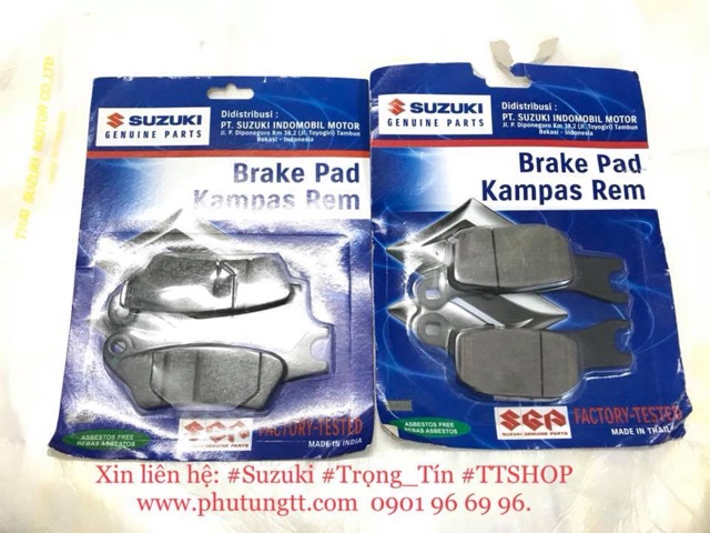 Bố thắng sau Tokico Suzuki Indonesia New Satria Fi – Raider Fi Việt Nam
