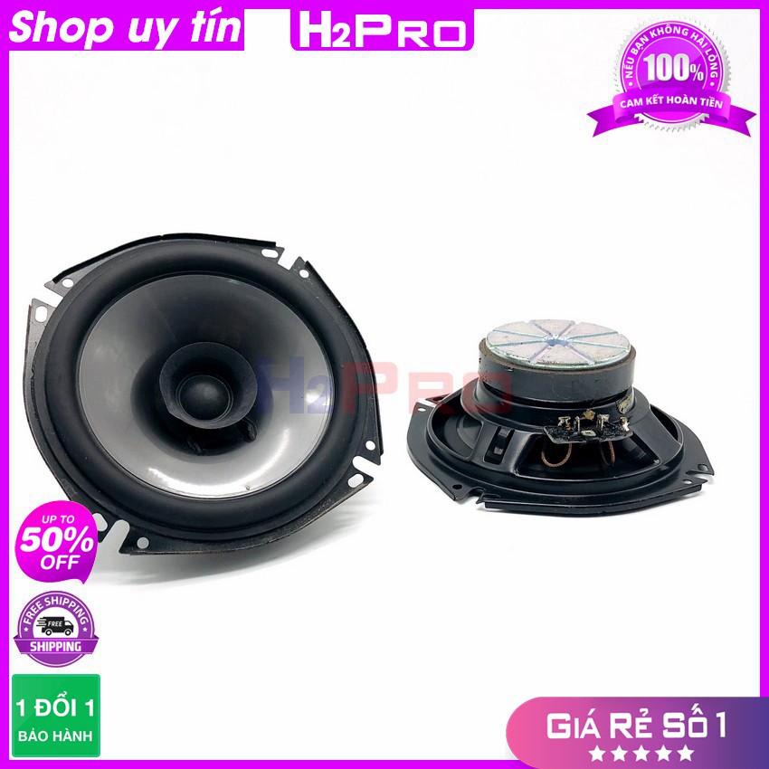 [RẺ VÔ ĐỊCH] Đôi loa toàn dải bãi bass 14 H2Pro, vành 15.5cm, 60W-8 ôm, từ 80-côn 30.5mm, loa toàn giải xịn bass ấm, lời