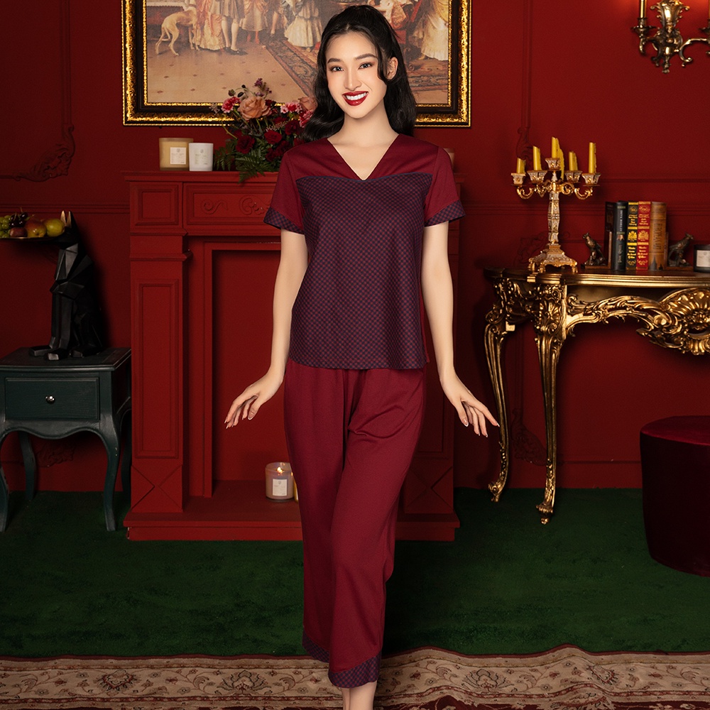 Bộ Đồ Thun Lửng Vincy Thoáng Mát BTL010W21