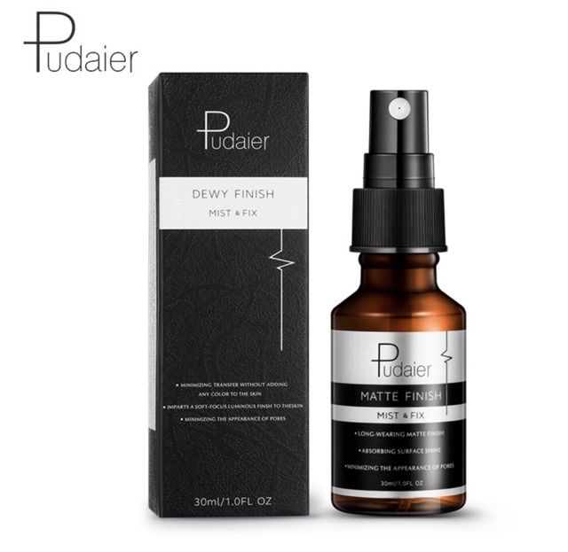 Xịt cố định khoá lớp trang điểm Pudaier