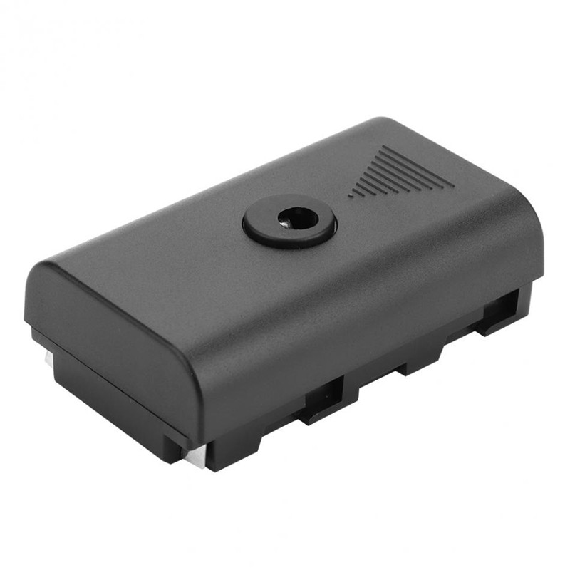 Pin giả khớp nối DC + 5V thích hợp cho Sony NP F550 F570 F770 F750 F970 F990 với cáp USB