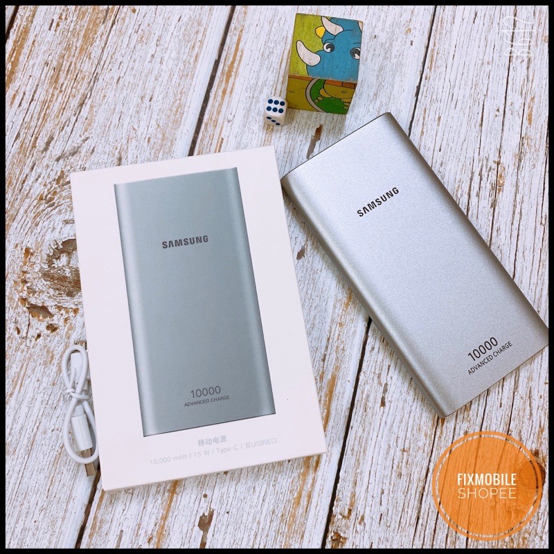 [ CHÍNH HÃNG]  Pin Sạc Dự Phòng SAMSUNG 10000mAh, Đầu Ra 2 Cổng Sạc USB, Bảo Hành 12 Tháng Lỗi 1 Đổi 1