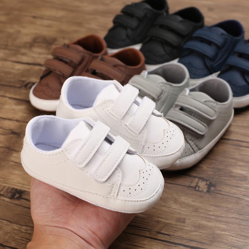 Giày sneaker tập đi đế mềm chống trượt xinh xắn dành cho bé từ 0-18 tháng tuổi