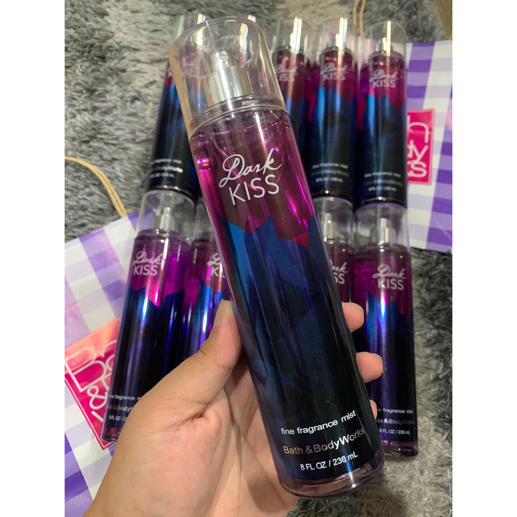 [10ML VÀ 30ML]Bath & Body Works Fine Fragrance Mist mùi Dark Kiss | Thế Giới Skin Care