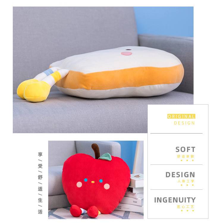 Gối nhồi bông mềm hình đám mây/ngôi sao dễ thương trang trí nhà cửa