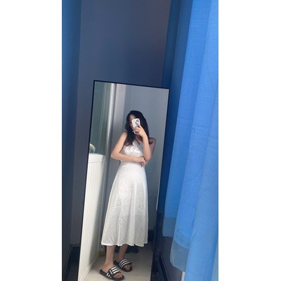 (freeship) Đầm 2 dây hở lưng thắt nơ sau siêu xinh cho nữ-hàng order | BigBuy360 - bigbuy360.vn