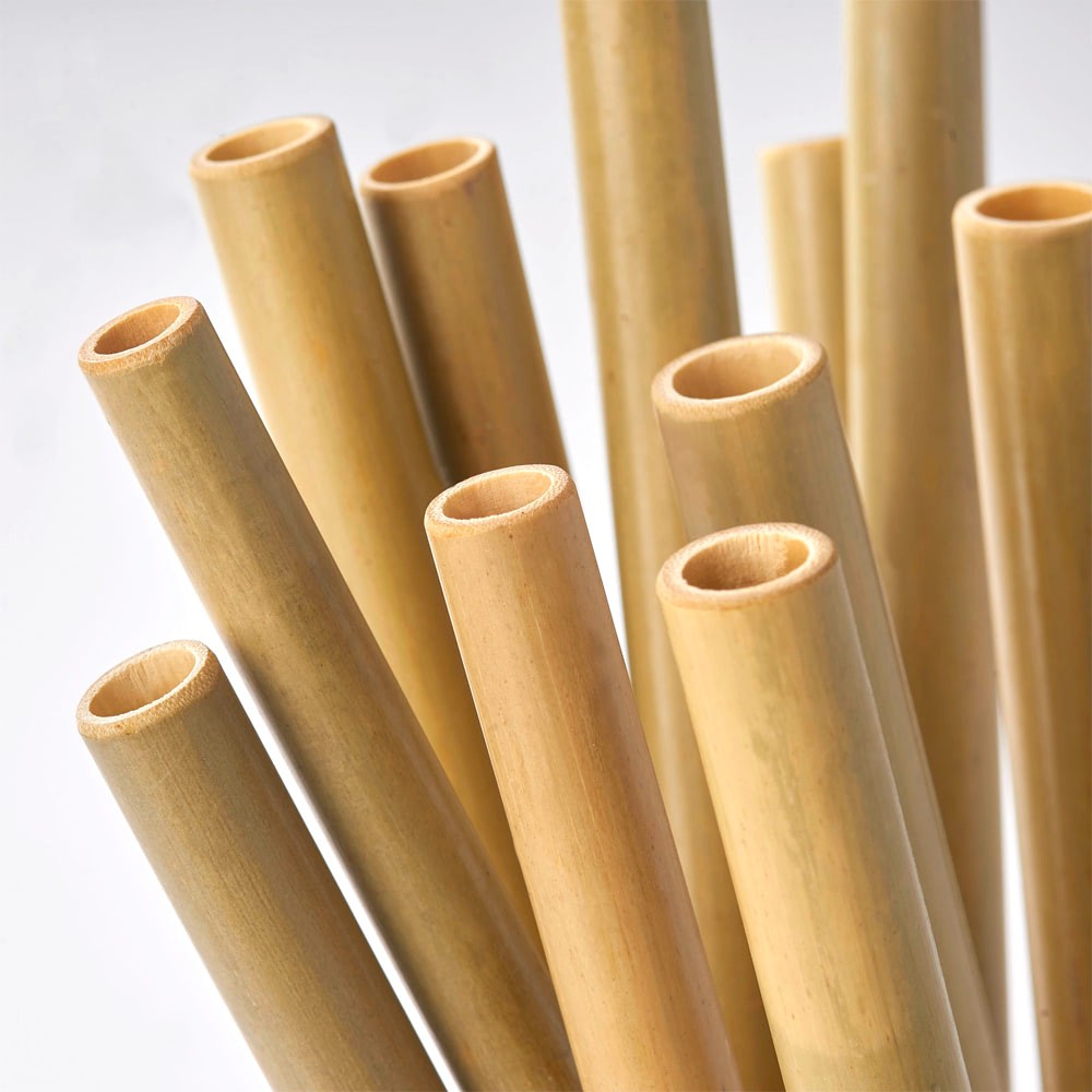 2 Ống Hút Tre Ống Hút Tre - An Toàn Sức Khỏe - Thân Thiện Môi Trường - SNF BAMBOO AND CRAFT