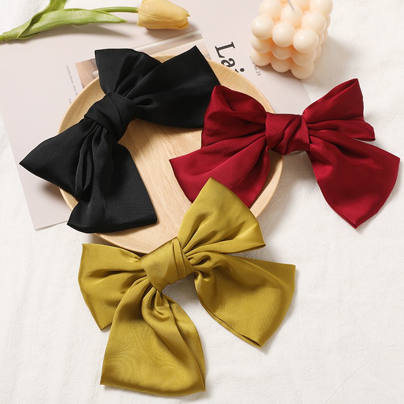 Kẹp tóc công chúa kiểu nơ lớn- Mincloset