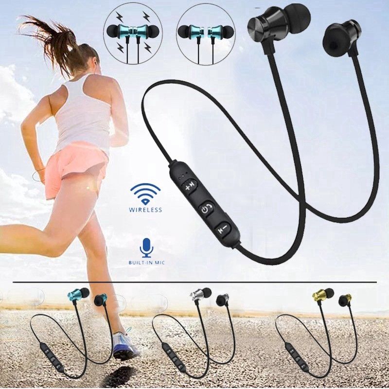 Tai nghe nhét tai kết nối Bluetooth 4.2 có nam châm | BigBuy360 - bigbuy360.vn