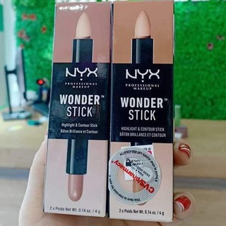 Che Khuyết Điểm & Tạo Khối NYX 2 Đầu Highlight And Contour Wonder Stick