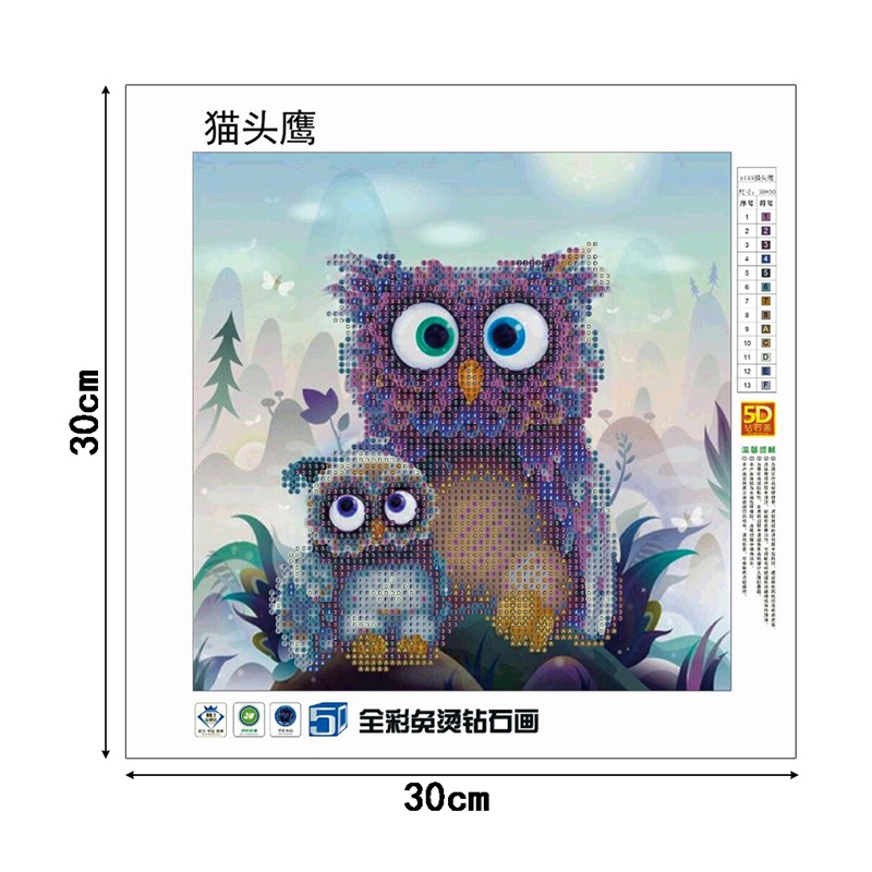 Bộ Tranh Đính Đá 5D Tự Làm Trang Trí Nhà Cửa X1