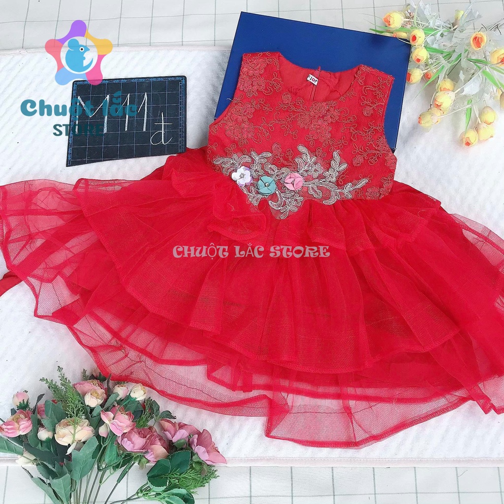 LIVESTREAM Xả Kho Váy Công Chúa Bé Gái  Chất Ren Cao Cấp 4kg Đến 20kg
