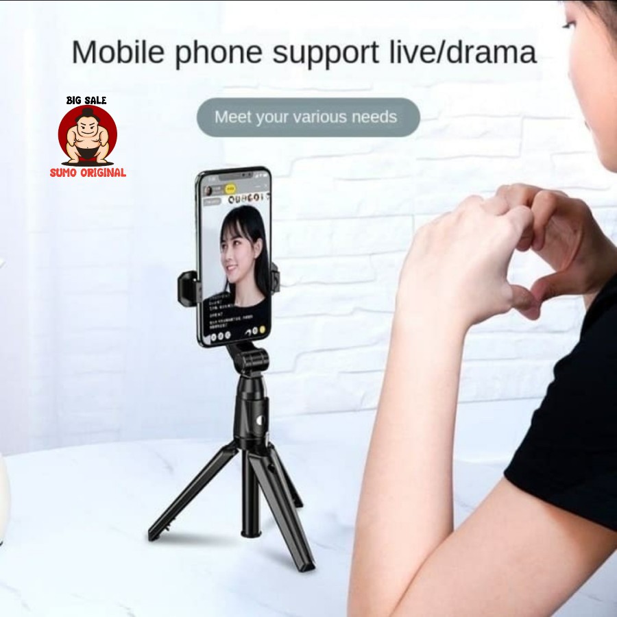 Gậy Chụp Ảnh Tự Sướng Lr-K21 Kết Nối Bluetooth Kèm Remote Điều Khiển | BigBuy360 - bigbuy360.vn