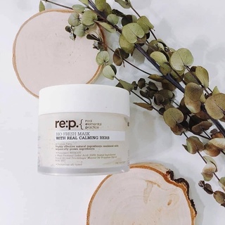 Mặt nạ đất sét hoa cúc bio fresh mask with real calming herbs re:p