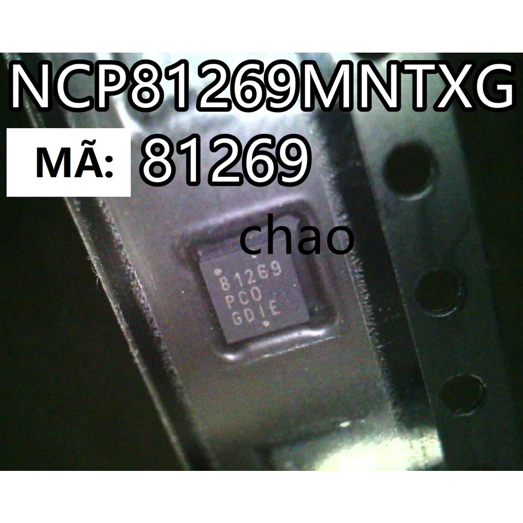 NCP81269MNTXG NCP81269 81269 ic nguồn trên bo mạch