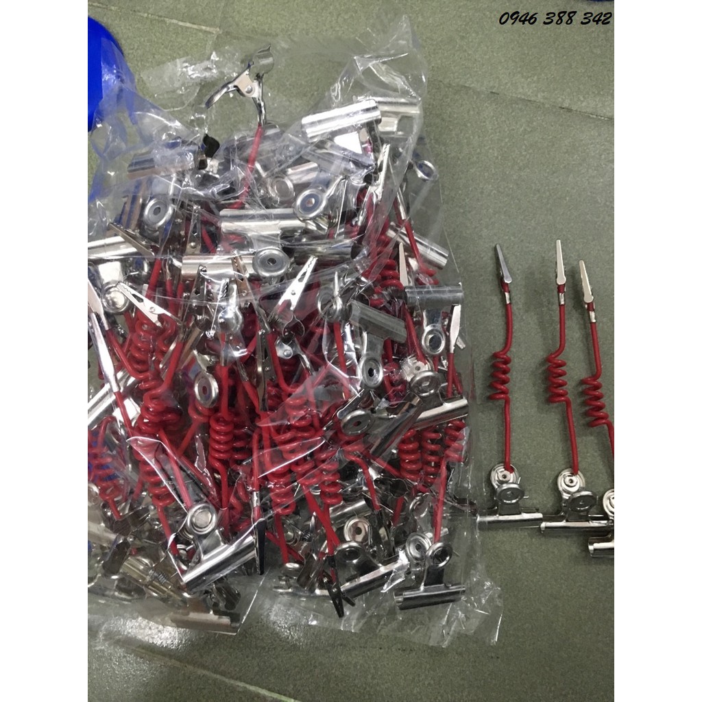 Kẹp hai đầu, wobbler W- 009 , kẹp sale quảng cáo