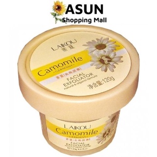 Gel Tẩy Tế Bào Chết Hoa Cúc Laikou (Cho Mặt Và Cơ Thể) Giúp Tái Tạo, Dưỡng Trắng Da 120g Camomile Exfoliator Gel