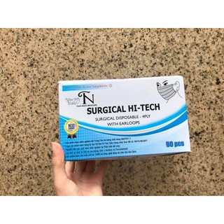 Khẩu trang y tế 4lớp surgicalHiTech