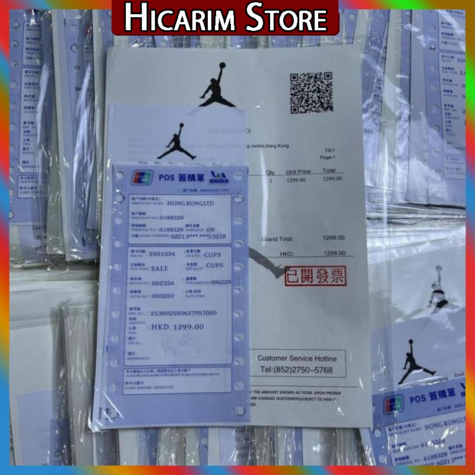 Giấy Tờ Bill Hãng Giày Sneaker Đầy Đủ
