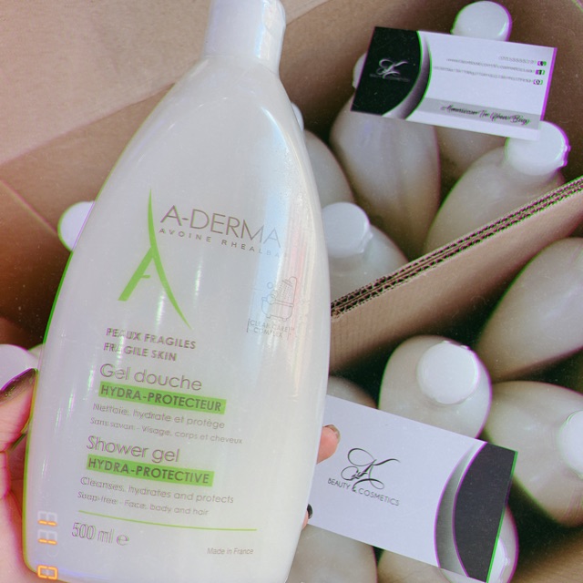 [MẪU MỚI] Sữa Tắm ADerma giảm m.ụn lưng, viêm lỗ chân lông - 500ml