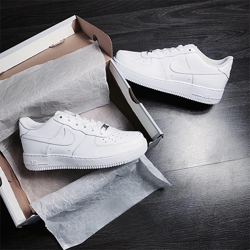 Giày_Nike Trắng Nam Nữ, Giày_NIKE AIR FORCE 1 AF1 Trắng Thời Trang Full Box Bill
