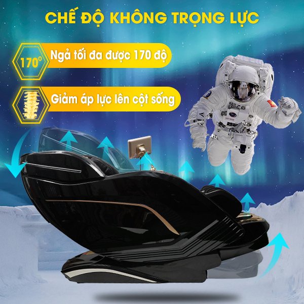 Ghế massage toàn thân cao cấp Funiko F600 điều khiển giọng nói,kiểm tra sức khỏe bảo hành 10 năm