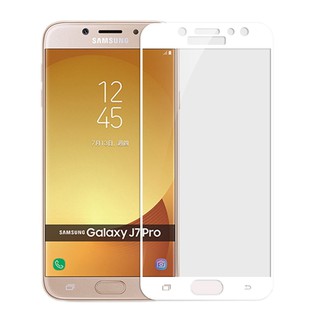 Cường lực Samsung J7 Pro (Full viền đen)