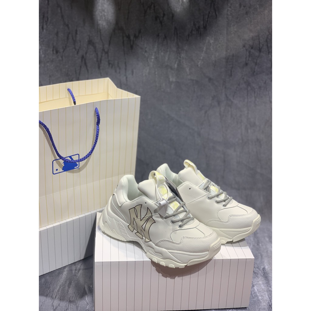 [x2manstore] giày tăng chiều cai m.l.b ny vàng tặng tất