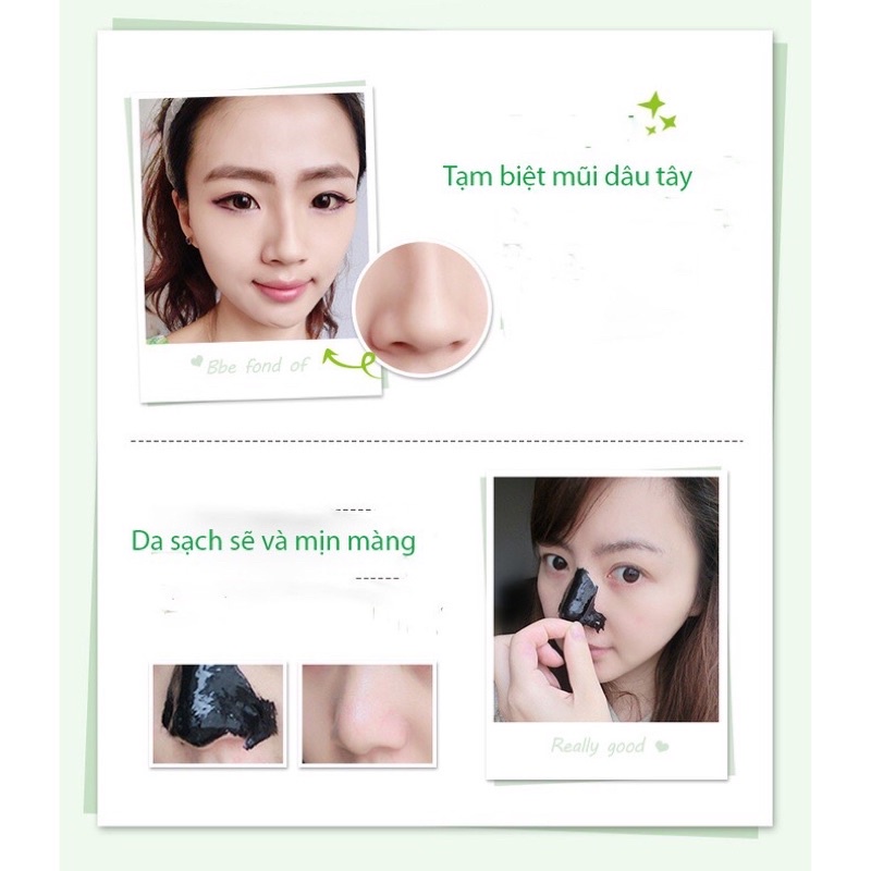 Mặt Nạ Lột Mụn Đầu Đen BIOAQUA Than Hoạt Tính Hàng Nội Địa Trung