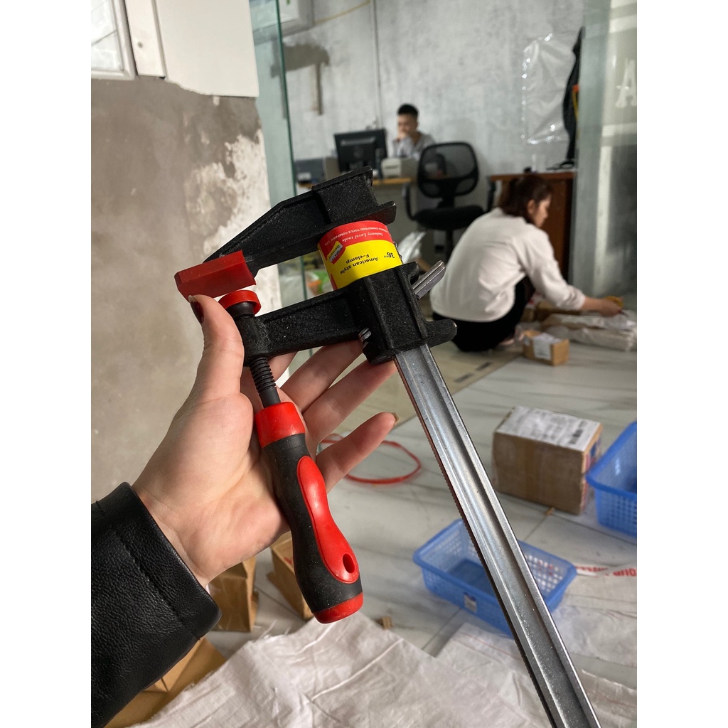 Vam F chốt hãm - dày dặn siêu bền mẫu mới màu đỏ