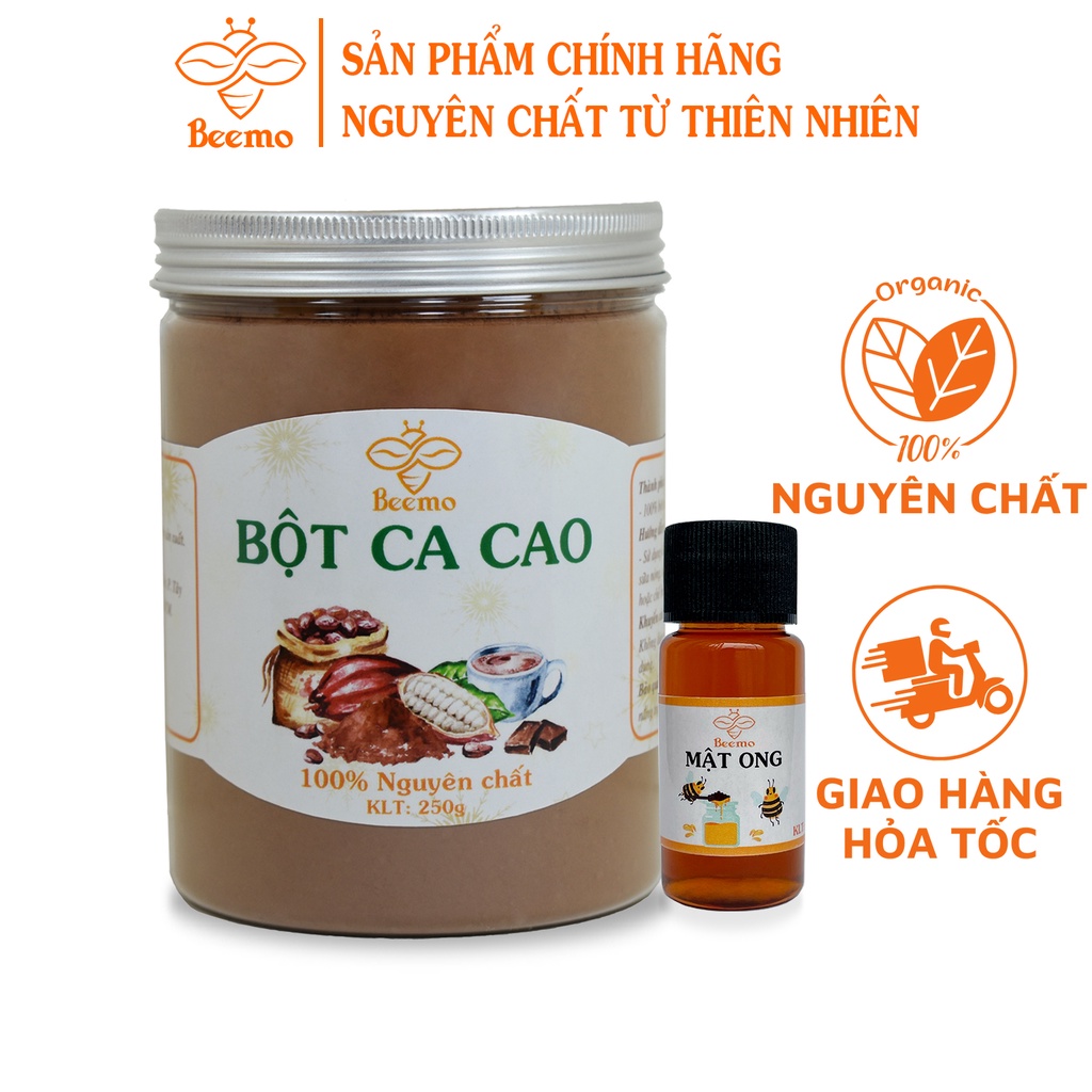 Bột ca cao nguyên chất Beemo