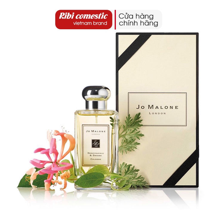 Nước Hoa nữ dầu thơm lâu Jo Malone Honeysuckle & Davana Cologne , lưu hương 6 - 8 giờ chính hãng 100% Ribi cosmetics . | BigBuy360 - bigbuy360.vn