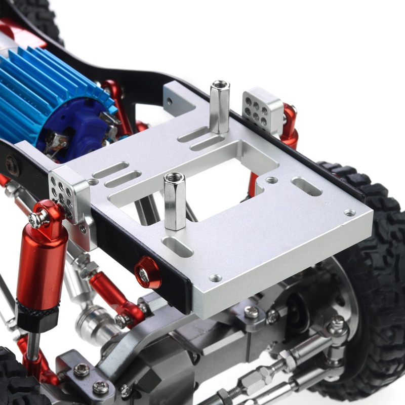 Ghế mở rộng giá đỡ giảm xóc có thể điều chỉnh bằng kim loại cho WPL C14 C24 C34 C44 B14 B16 B24 B36 1 '16 RC Car Parts