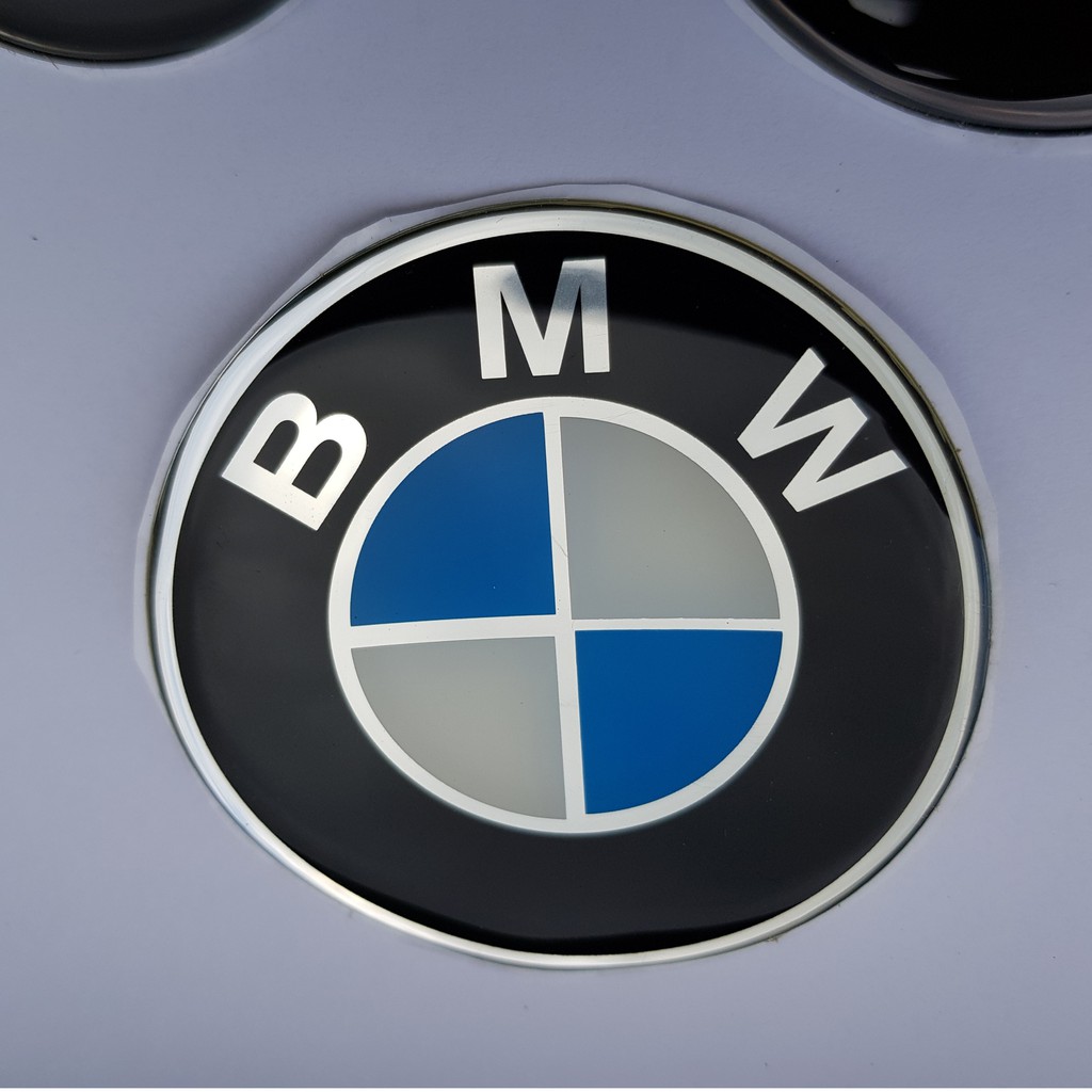 [Mã LIFEAUMAY giảm 10% tối đa 30k đơn 150k] Tem nổi 3D dán xe Logo BMW nhiều size