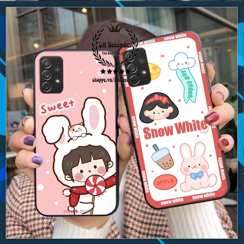 Ốp lưng Samsung A72 in hình 3D lucky, gấu Beer xinh xắn - KHÔNG NÊN BỎ LỠ