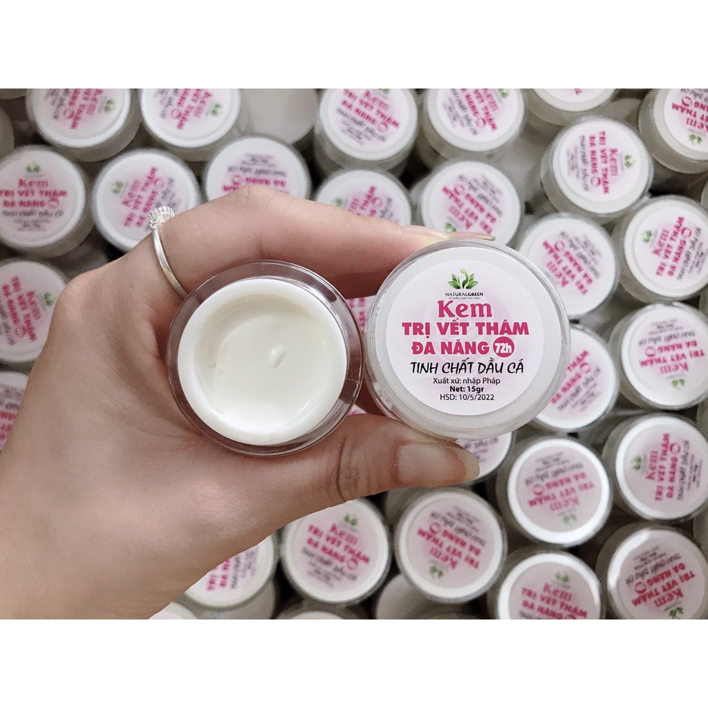  (Mẫu mới 25gr) Kem thâm dầu cá, mờ vết thâm mụn, thâm muỗi.... hàng mới nhất