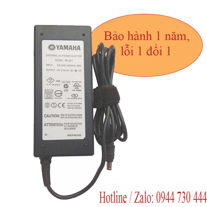 Adapter đàn Yamaha YDP-163, 163B 16v