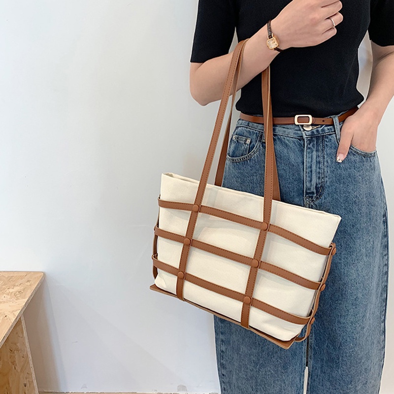 Túi Đeo Vai Sức Chứa Lớn Thời Trang Phong Cách Phương Tây Cho Nữ