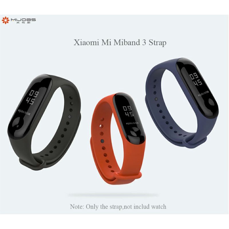 Dây đeo miband Mijobs Xiaomi Miband 3 Xiaomi Miband 4