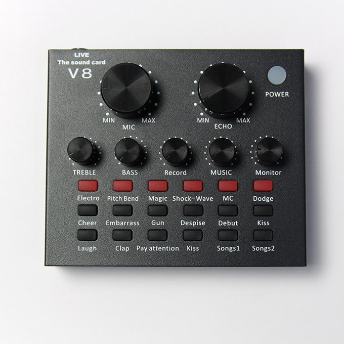Sound Card Thu Âm V8