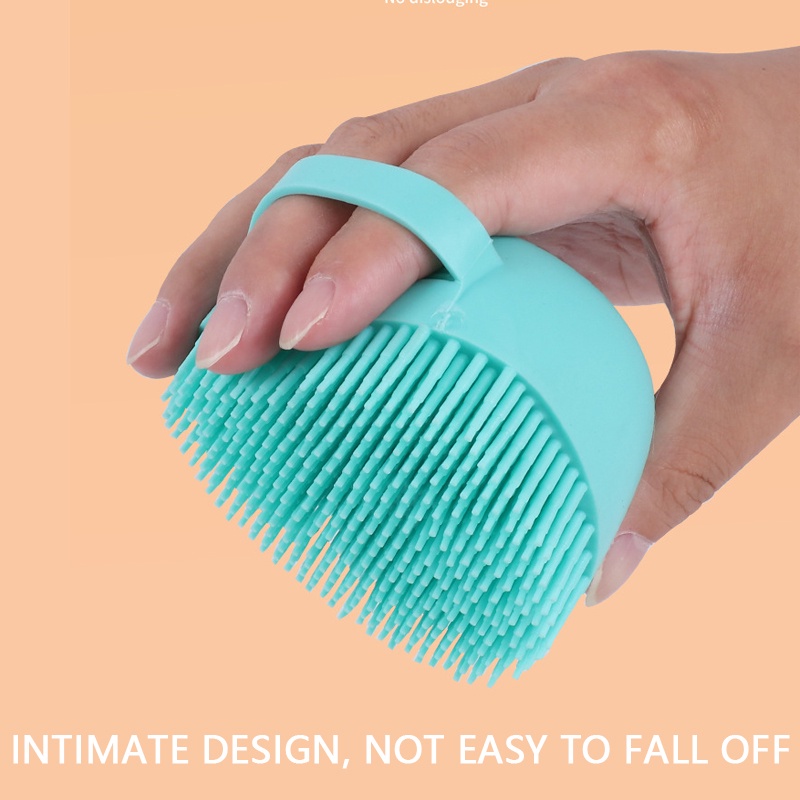 Bàn chải tắm mát xa lông thú cưng tiện dụng