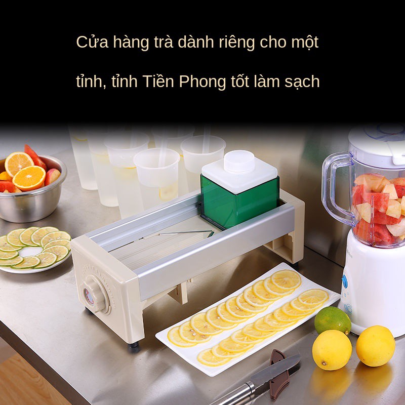 Máy thái chanh Đức cửa hàng trà sữa hướng dẫn sử dụng gia đình đa chức năng trái cây thương mại <