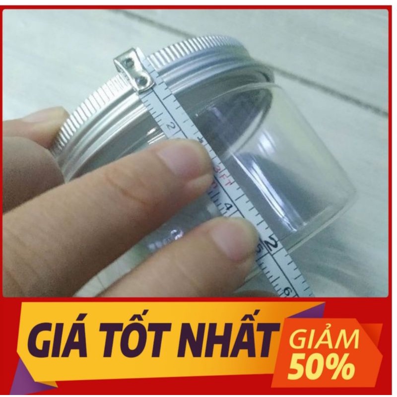 Hủ nhựa pet nắp nhôm 150ml