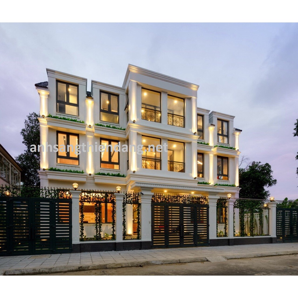 Đèn chiếu rọi cột, rọi chuột 7 màu, đơn màu ngoài trời công suất 10W